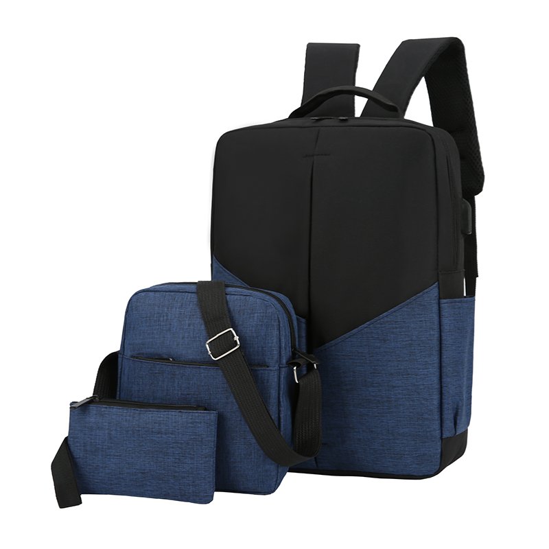 New high-capacity laptop backpack 3 in 1 school backpack school bag set business laptop bag set Laptop Backpack Set