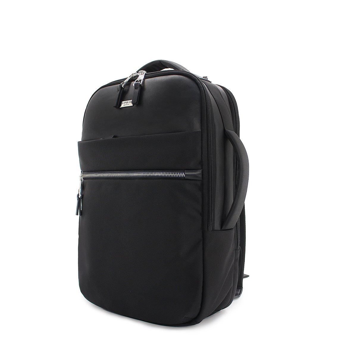 LAPOLAR Fashion Unisex Casual Zipper Backpack Quality School Bags Laptop Backpack For Men Large Capacity Waterproof Baakpack