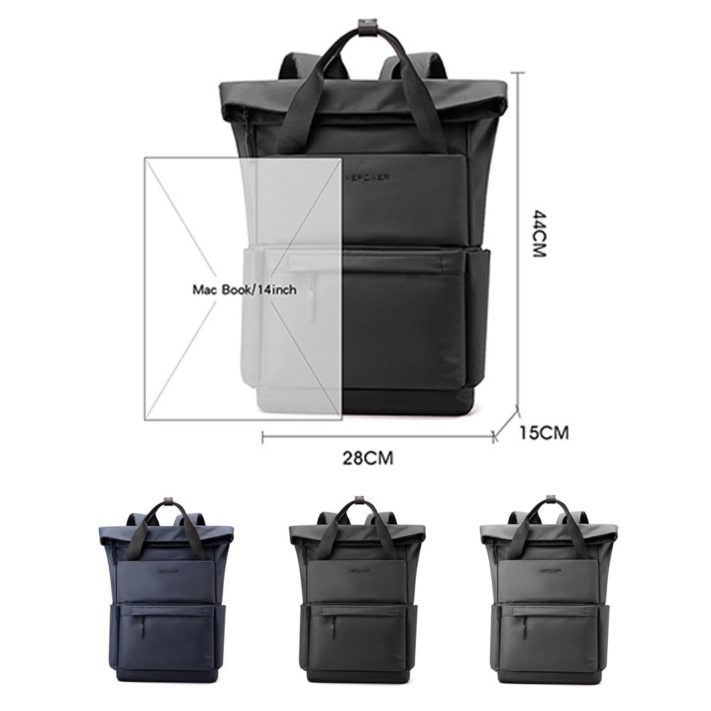 Stylish Business Bag Laptop Backpack with Custom Logo for Daily Life Travel Student