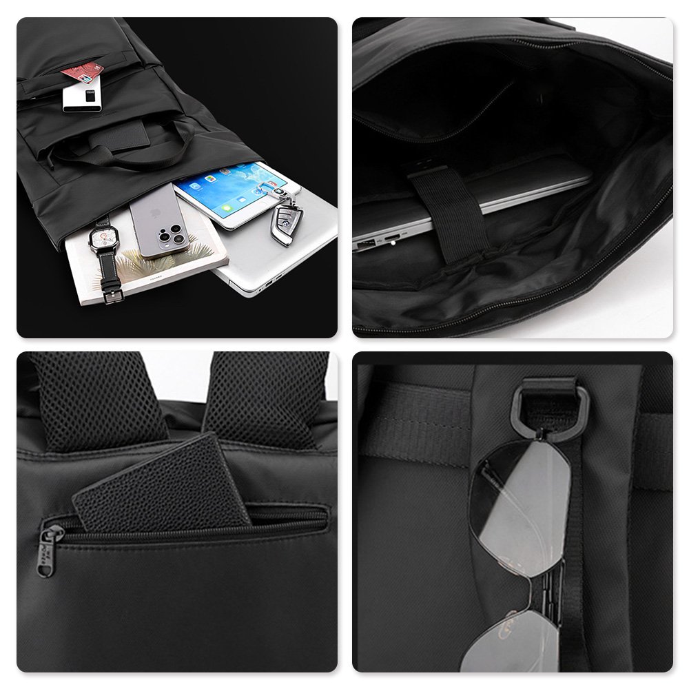 Stylish Business Bag Laptop Backpack with Custom Logo for Daily Life Travel Student