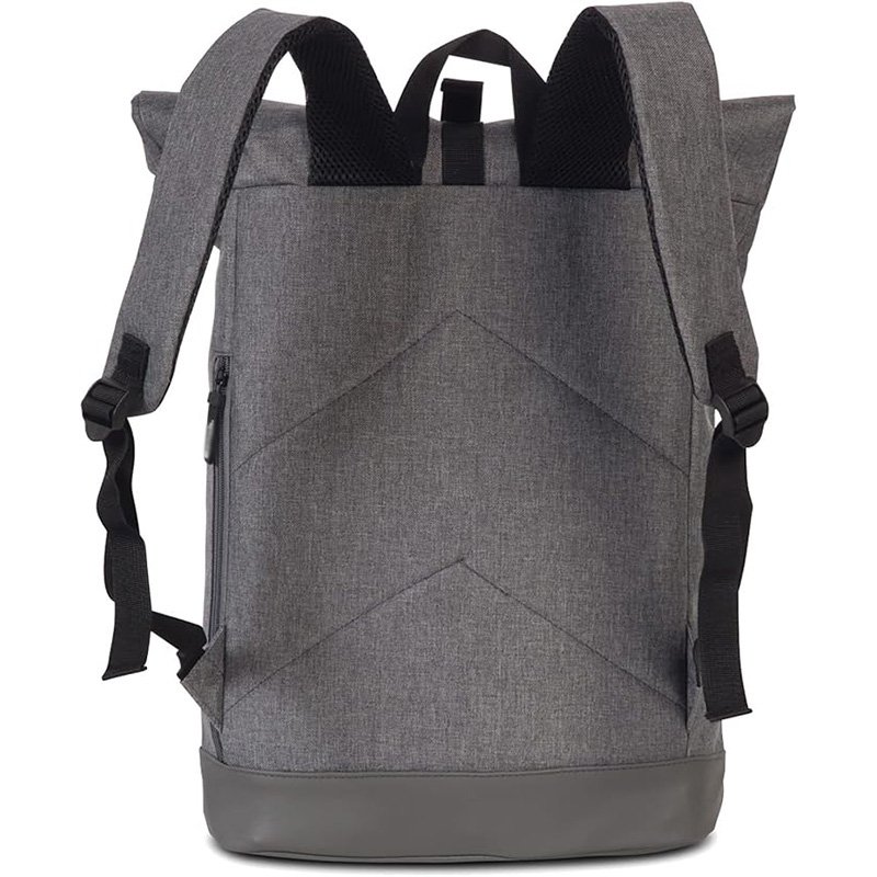 Custom Fashion Roll-Top Laptop Backpack Business Leisure Laptop Backpack