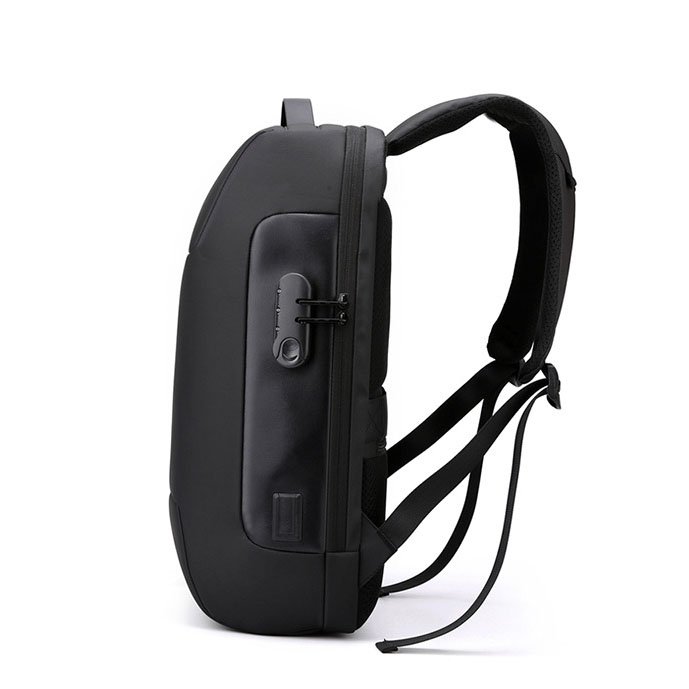 Wholesale Splash-proof fabric anti theft Office men business computer backpack 15.6 inch laptop bag backpack with usb