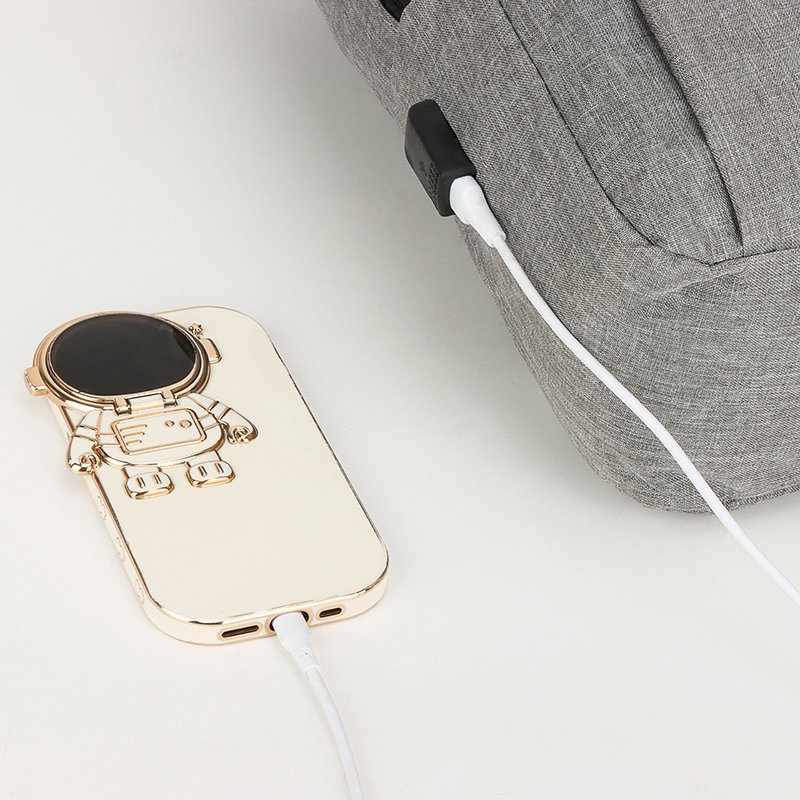Hot Selling Men's 3 in 1 Book Bag Set Durable Fashion USB Charging Waterproof Anti-theft Unisex Business Laptop Backpack