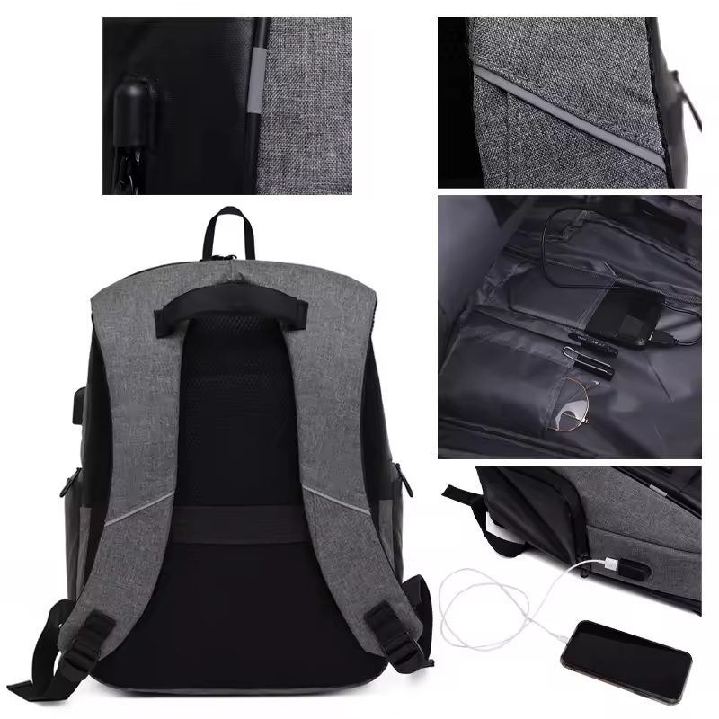New Outdoor Backpack Multifunctional Large Capacity USB Business Computer Backpack Student schoolbag Laptop Backpack