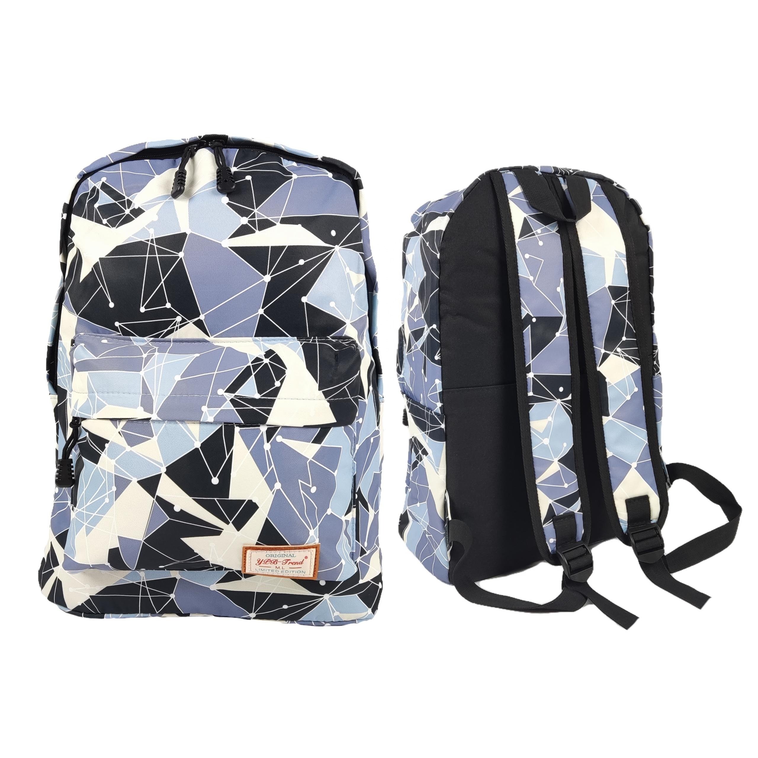 Factory Oem Odm Custom Logo Back Packs Set Secondary Students School Bag Cartoon Printed Backpacks Laptop Backpack