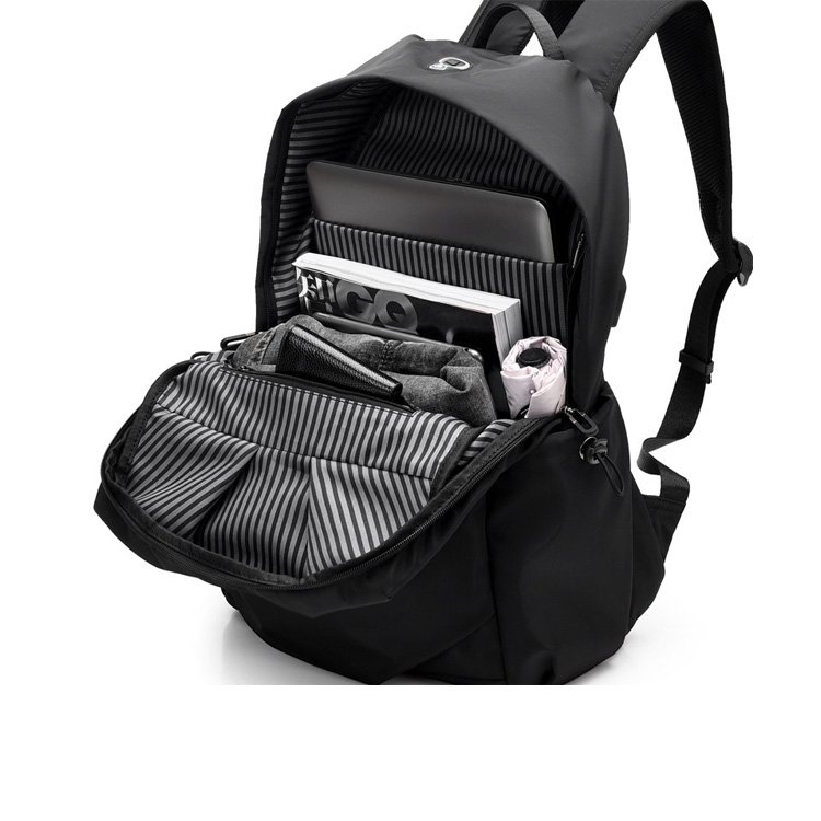 Travel Laptop Backpack Water Resistant Anti-Theft Bag With Usb Sport Backpack Casual Duffel Bag Men'S Bag High School Students