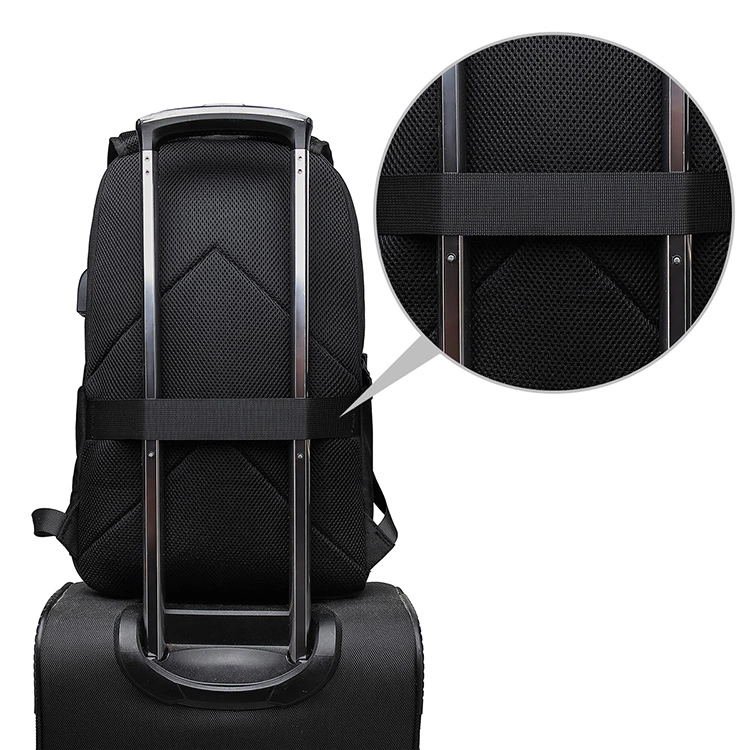 Custom Logo Waterproof Laptop Backpack School Backpacks with USB