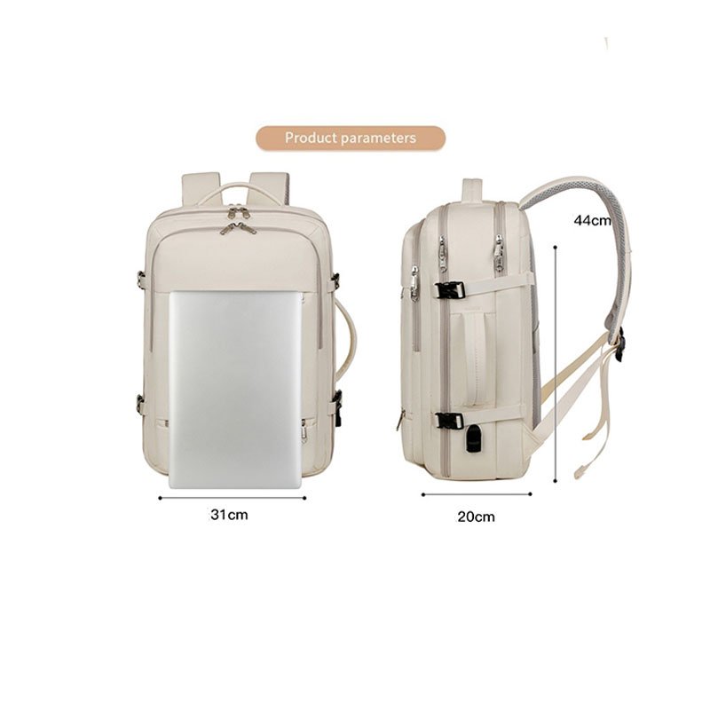 Customize Large Capacity Travel Backpack With USB Charging Carry On Hiking Backpack Waterproof Outdoor Laptop Backpack