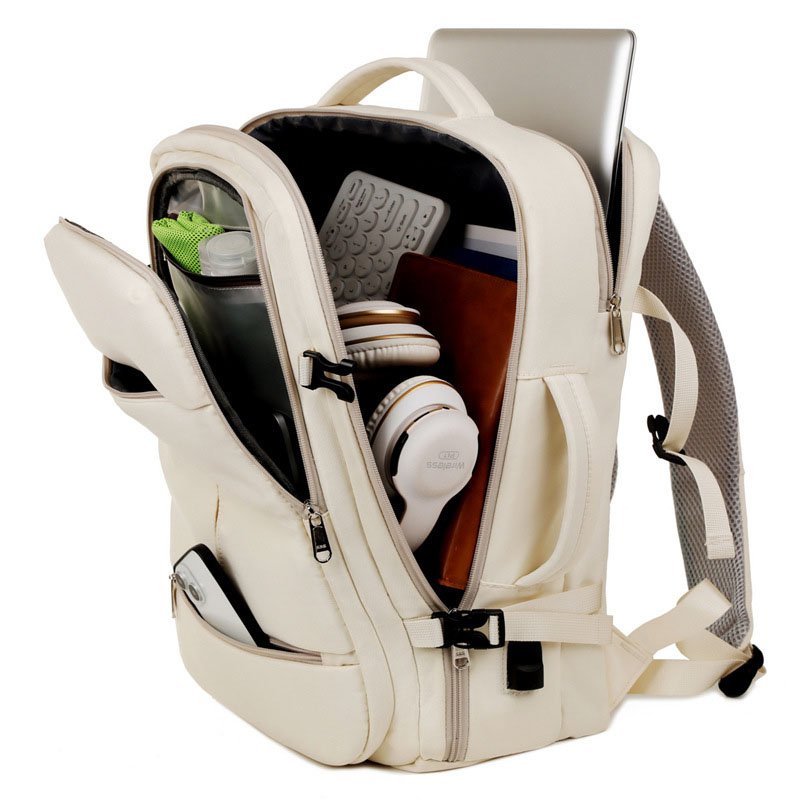 Customize Large Capacity Travel Backpack With USB Charging Carry On Hiking Backpack Waterproof Outdoor Laptop Backpack
