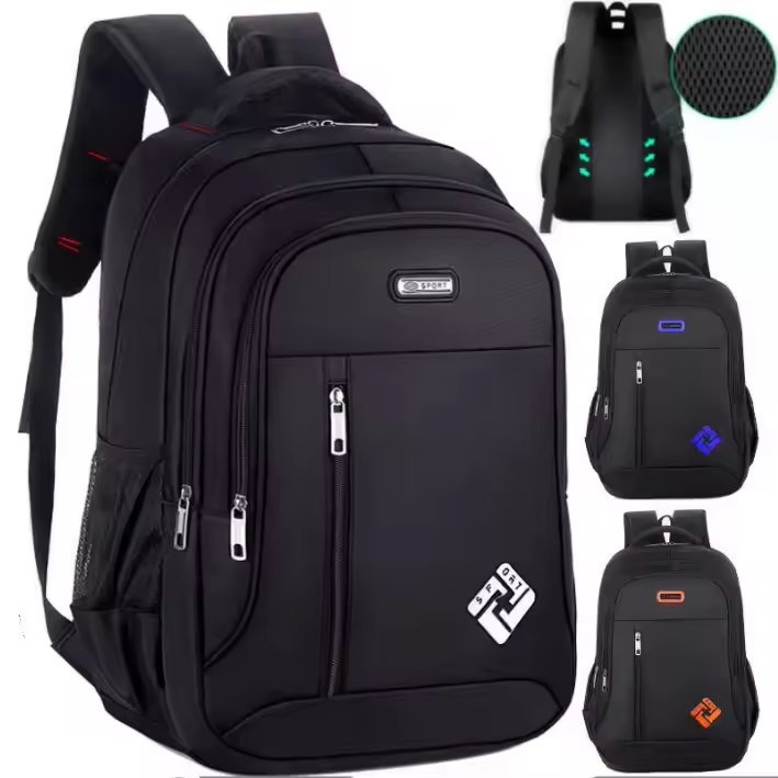2024 hot selling custom LOGO kid school bags large capacity waterproof school travel backpacks business laptop bags with logo