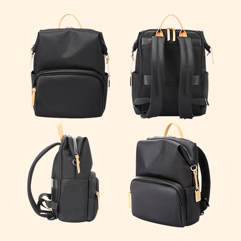 BOPAI customize women business casual para mujeres mochilas lightweight luxury back pack fashion laptop backpack ladies