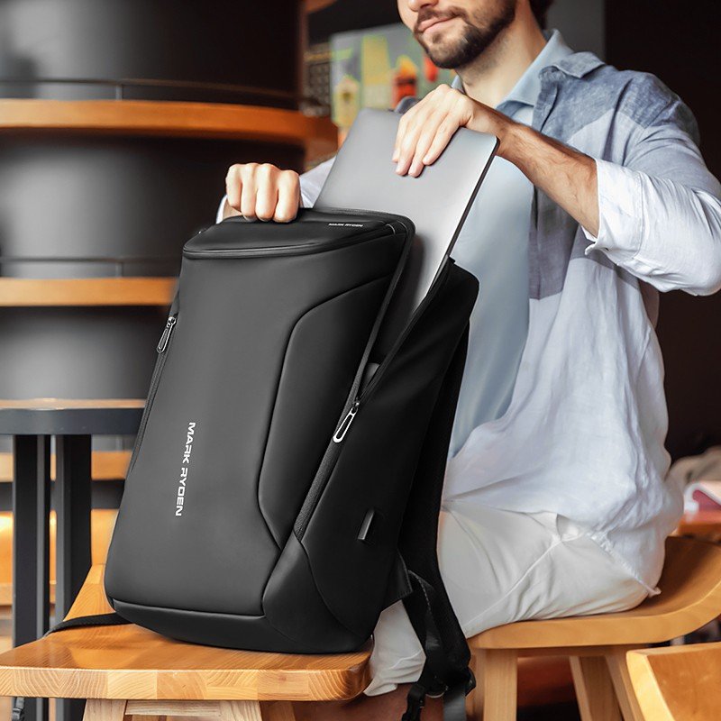 Mark Ryden Factory hot sale men's backpack business travel bag laptop bag large capacity shoulder bag MR9031Y_SJ-B