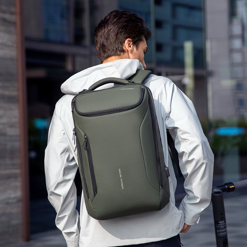 Mark Ryden Factory hot sale men's backpack business travel bag laptop bag large capacity shoulder bag MR9031Y_SJ-B