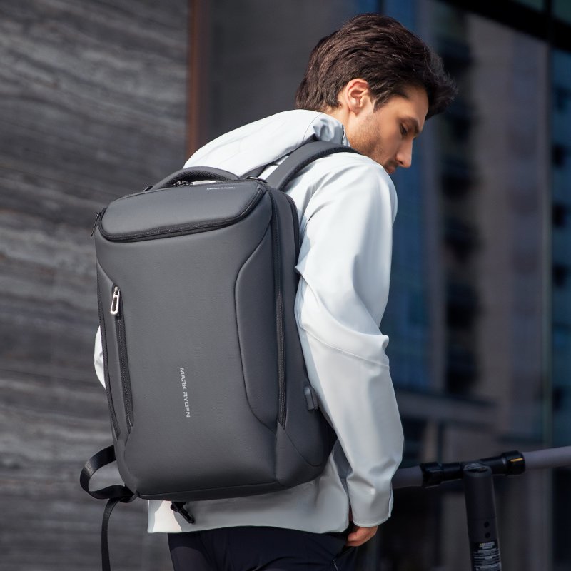 Mark Ryden Factory hot sale men's backpack business travel bag laptop bag large capacity shoulder bag MR9031Y_SJ-B