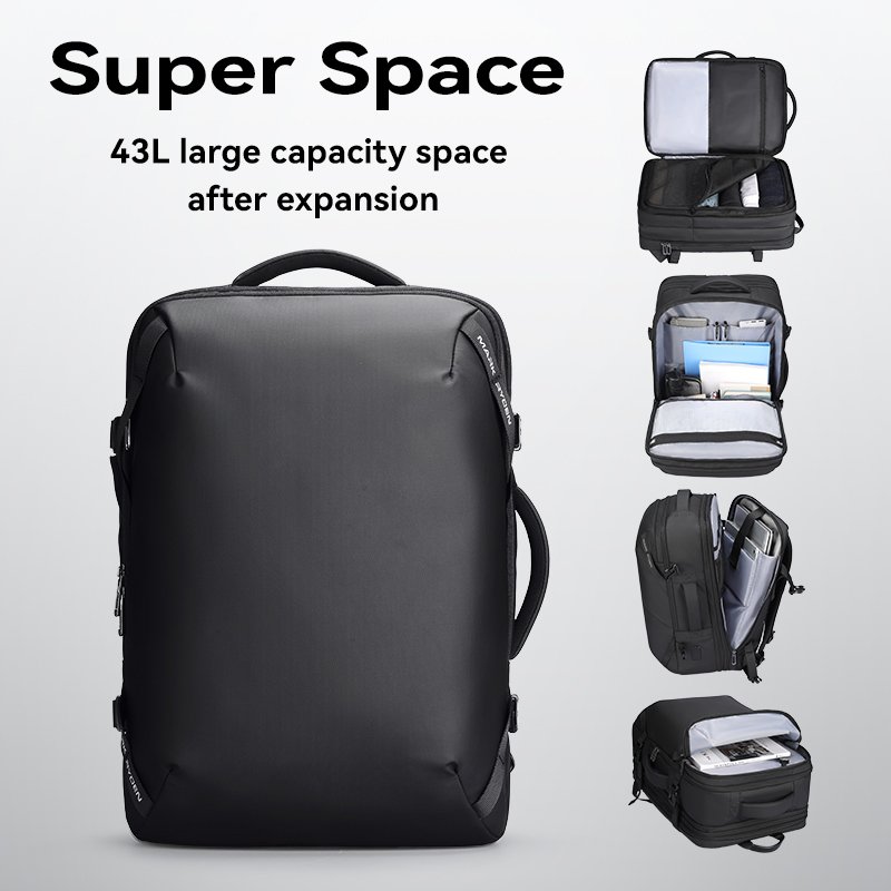Mark Ryden Hot wholesale men's large-capacity multifunctional backpack business travel bag travel shoulder bag