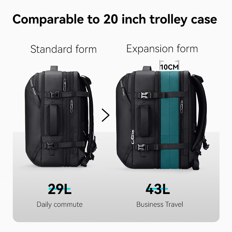 Mark Ryden Hot wholesale men's large-capacity multifunctional backpack business travel bag travel shoulder bag