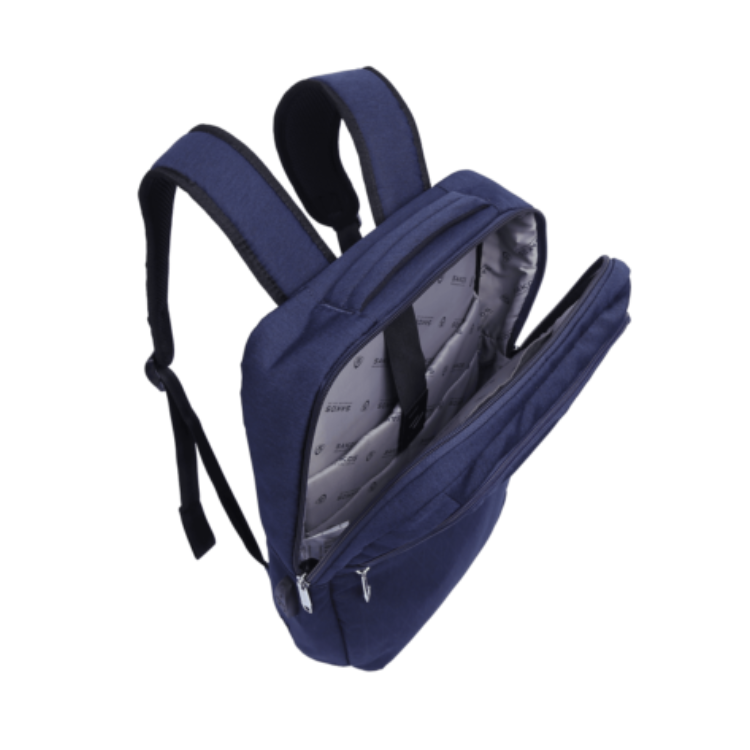 High-Grade Laptop Backpack USB Waterproof Top Favorite School Smart Backpack Directly Packed Vietnam Manufacturer Made PU