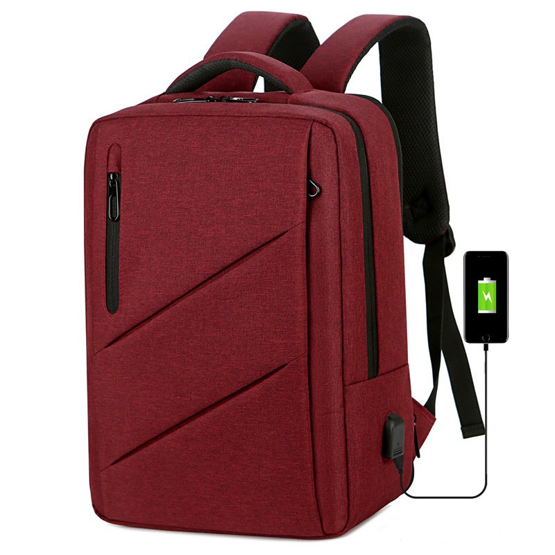 Unisex Inch Waterproof Laptop Backpacks Large Capacity 3 Packing Cubes Zipper Belt Men Women's Travel Carry Bags