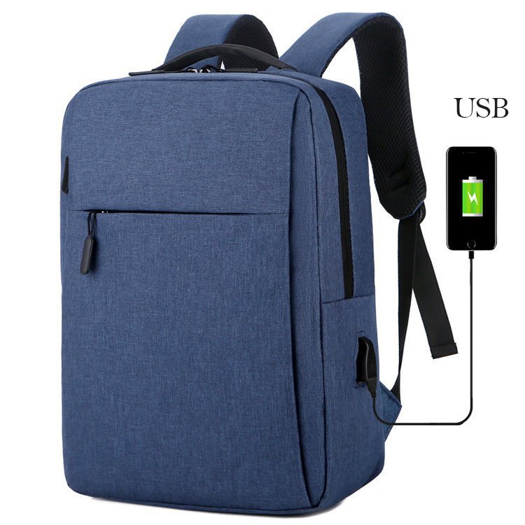 Custom Logo Cheap Business male water proof USB charger Laptop backpack