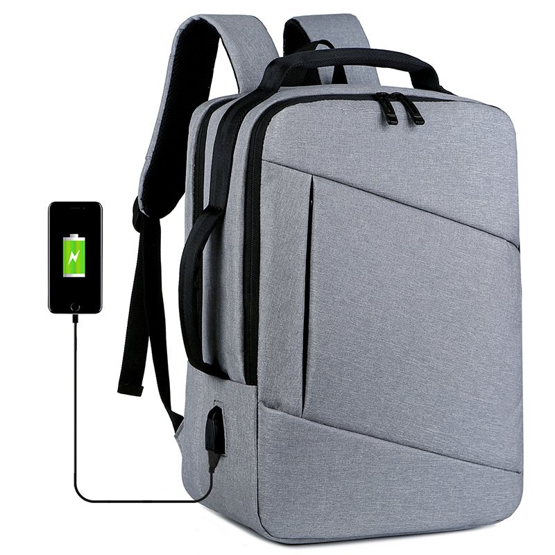 Wholesale Business anti theft custom logo Laptop school bags Backpack With Charging USB Port College Backpacks For Men Women