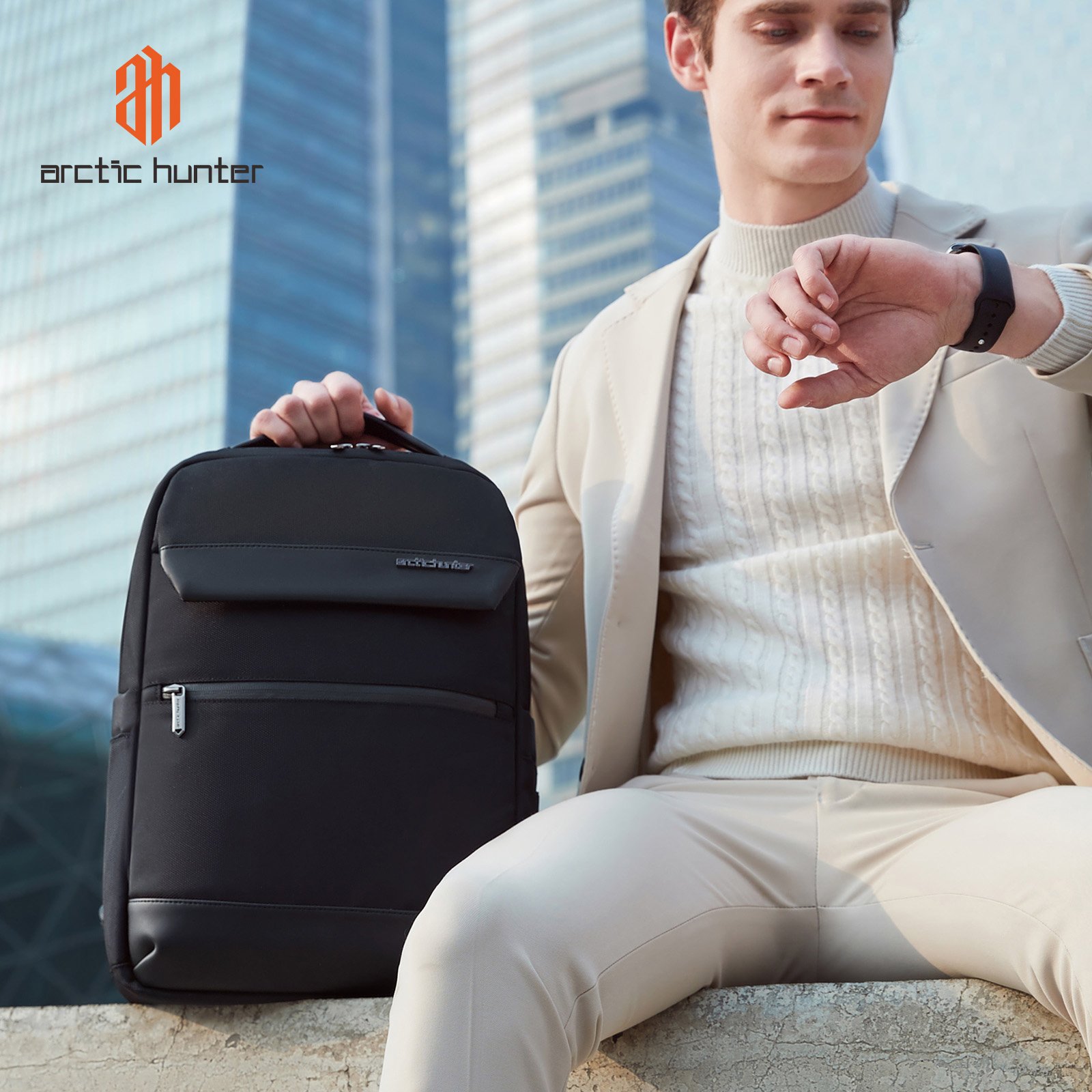 Arctic hunter Multifunction Travel Business smart Laptop Backpack Bags Mens Backpack mochila para mujer sac a dos zaino