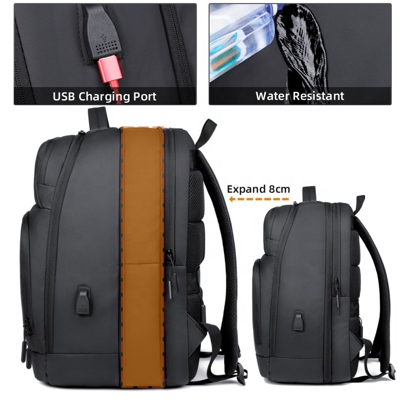 Wholesale Man Back Pack Bagpack Men's Bag Business School Custom Waterproof Mochila Laptop Backpack