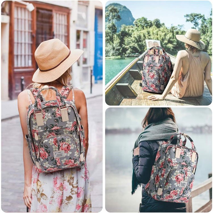 Korean Children Schoolbag Sublimation Back Pack School Bags Large Capacity Waterproof Fashion Travel Backpack Women's Bag
