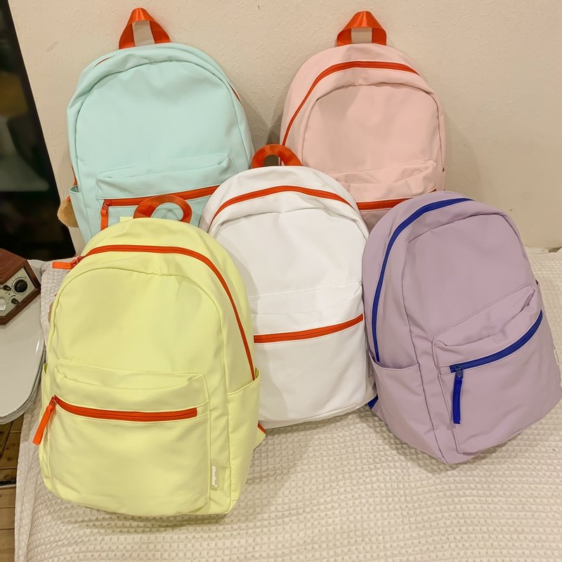 New Stylish Girls Yellow Back Pack Travel Leisure Student Collage School Bag Pack Ladies Laptop Backpack For Women