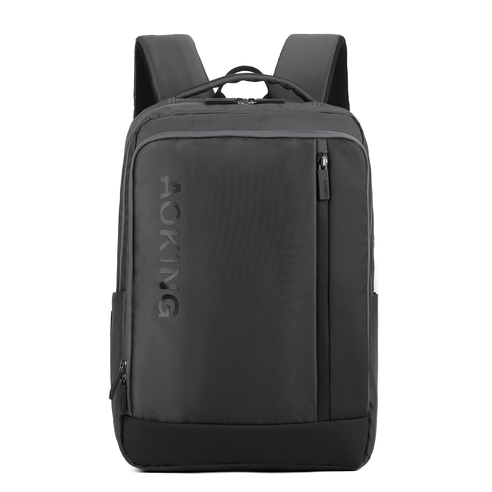 Travel Waterproof Gray Oxford School Bag Cheap Student Laptop Backpack Wholesale Logo Custom Durable Business Polyester Fashion