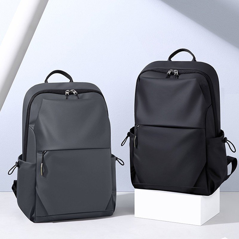 Back Pack Male Black Youth Student Schoolbag Waterproof 15.6 Inch Business Laptop Backpack