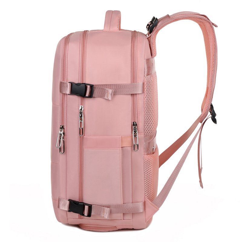 18 inch Business Flight Approved Carry on Backpack Large Travel Laptop Backpack with Wet dry separation pocket shoe compartment