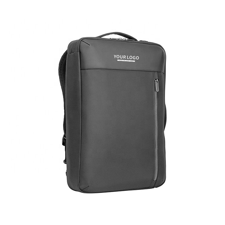 large capacity multifunctional waterproof leather backpack custom anti theft smart laptop backpack bag
