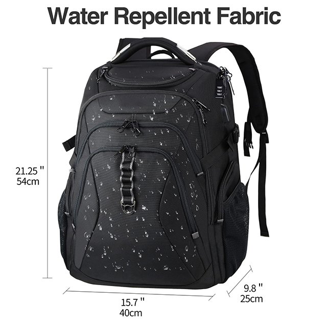 BSCI Custom Travel Laptop Backpack 18.4 Inch XXXL Gaming Backpack For men women Pockets Waterproof Backpack with USB