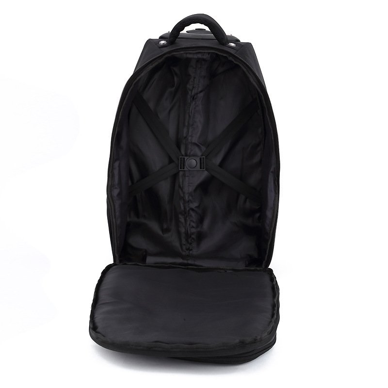 1680D Black Trolley Laptop Backpack Travel Laptop Bag with Trolley for Men