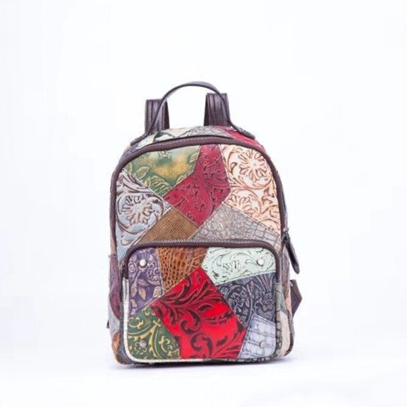 New Hot Sales Large Capacity Backpack Crocodile Pattern Bag Genuine Leather Women Backpack for 15 inch Laptop