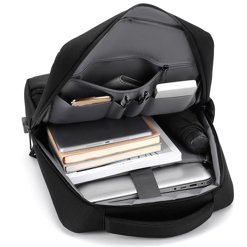 Hot Sale Factory Portable 15.6 inch Waterproof Business Computer bag men messenger bag Large capacity Business laptop backpack