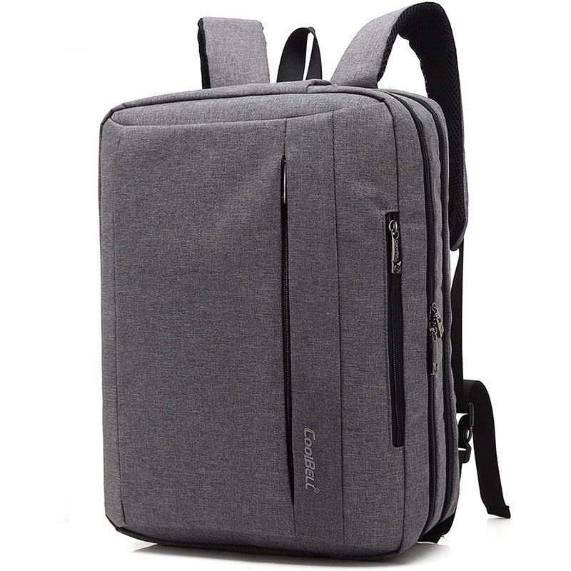 factory gray oxford waterproof computer travel rucksack smart laptop backpack usb charging daily life school bag with password