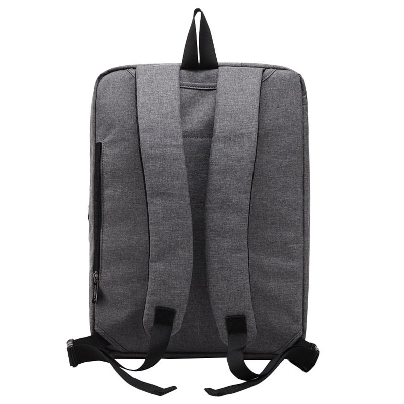 factory gray oxford waterproof computer travel rucksack smart laptop backpack usb charging daily life school bag with password