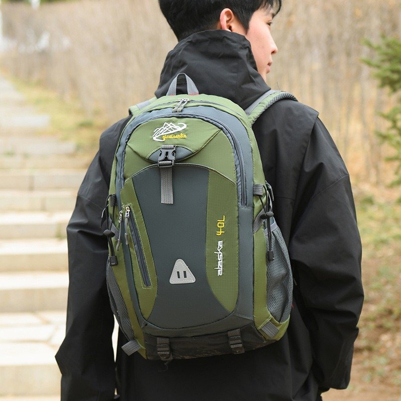 Large capacity backpacks book bag college student schoolbag bookbag school bags men travel laptop backpack hiking climbing bag