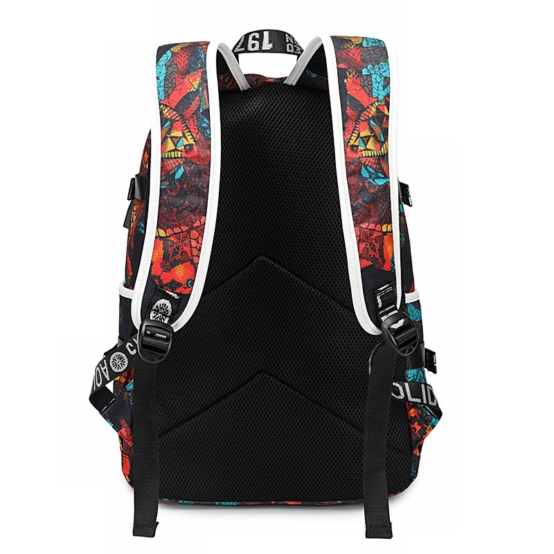 Hot Sale Portable Satchel USB Charging Waterproof Laptop Student Backpack School Bag