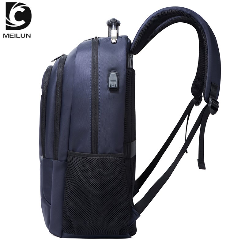 Best sale 2021 Waterproof USB Charger Port School Bag Mochila Backpack Mens Women Anti Theft Smart Laptop Backpack 17.5 inch