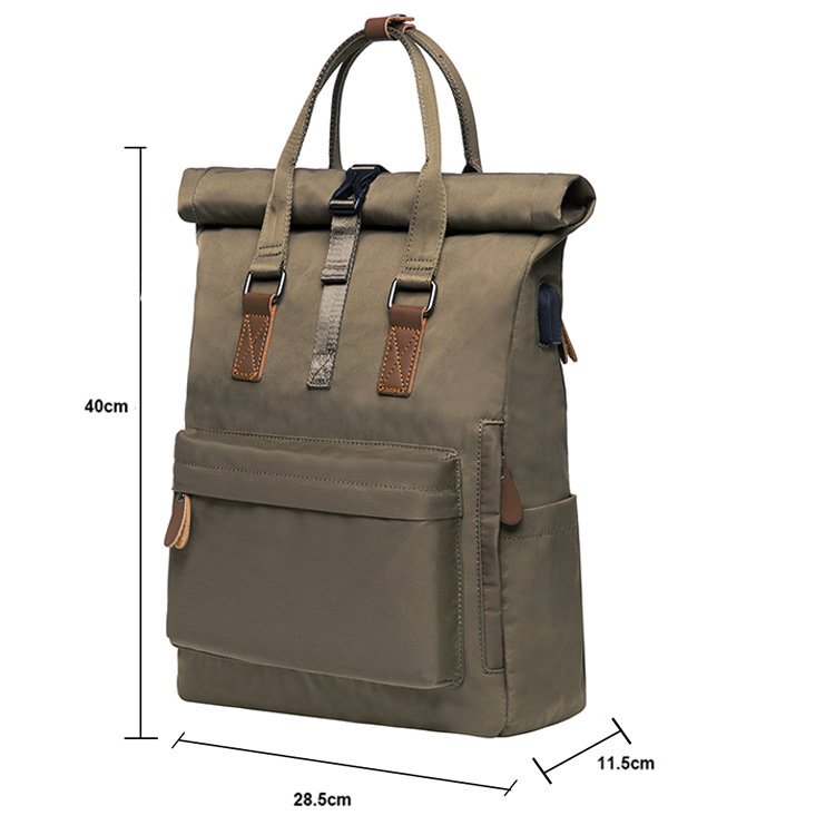 rolling laptop case Waterproof Hiking Durable Unisex Work Rucksack Computer College Student Laptop Backpack