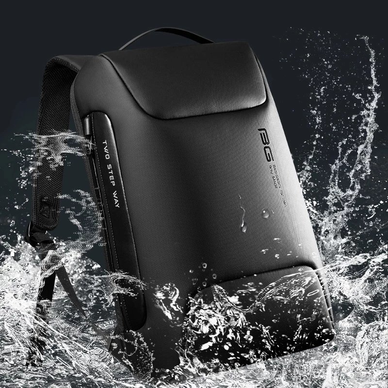 Business Backpack For Men Fit 15.6 inch Laptop Backpack Multifunctional Anti Thief Backpack Waterproof Bags USB Charging