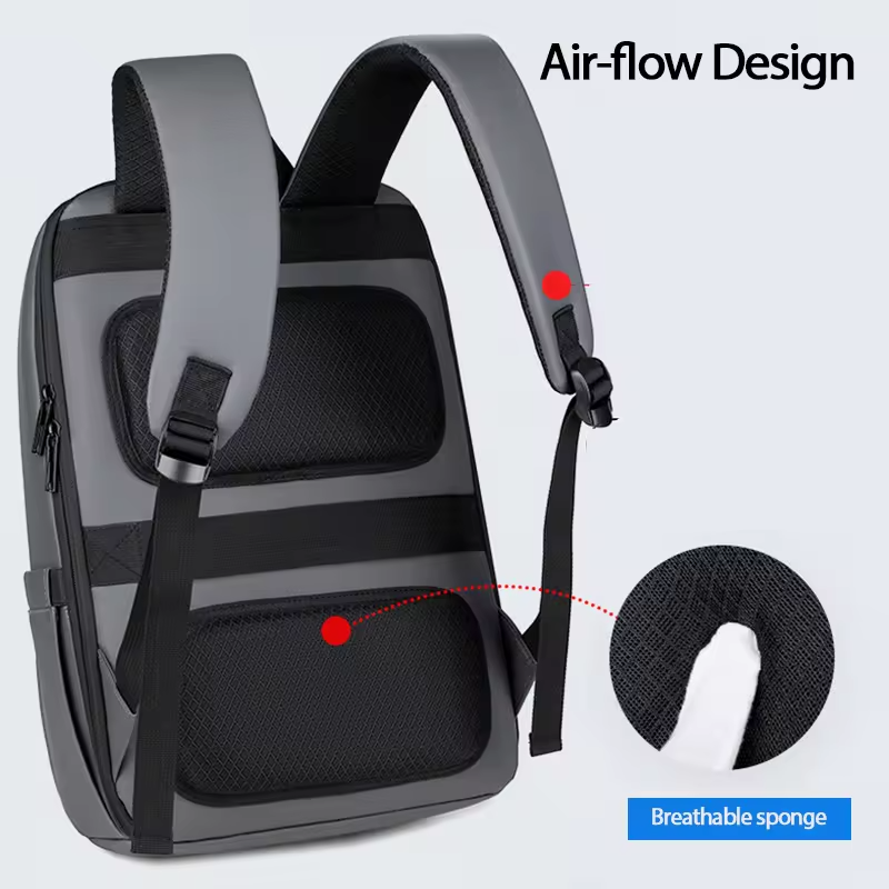 Factory Wholesale 14-15.6 Inches Daily school Rucksack Back Pack women men Business Waterproof PU Laptop Backpack