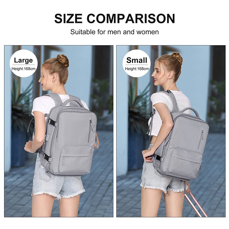 Women Men Travel Backpacks 14/15.6/17 Inch Business Computer Bag with USB Port College School Bags Laptop Backpacks