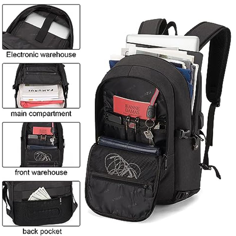 Custom Logo Computer Business Backpacks Waterproof Laptop Backpack computer backpack for Women Men Work