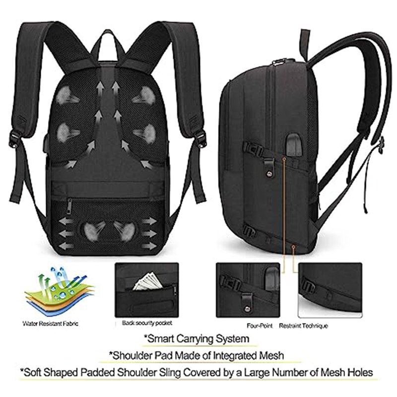 Custom Logo Computer Business Backpacks Waterproof Laptop Backpack computer backpack for Women Men Work
