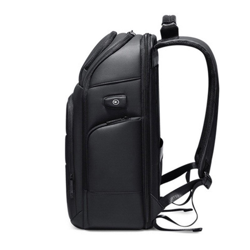 Fashion Men's Business Extended Backpack Travel USB Charging Anti Theft Smart Waterproof 17.3 inch Custom Laptop Bag