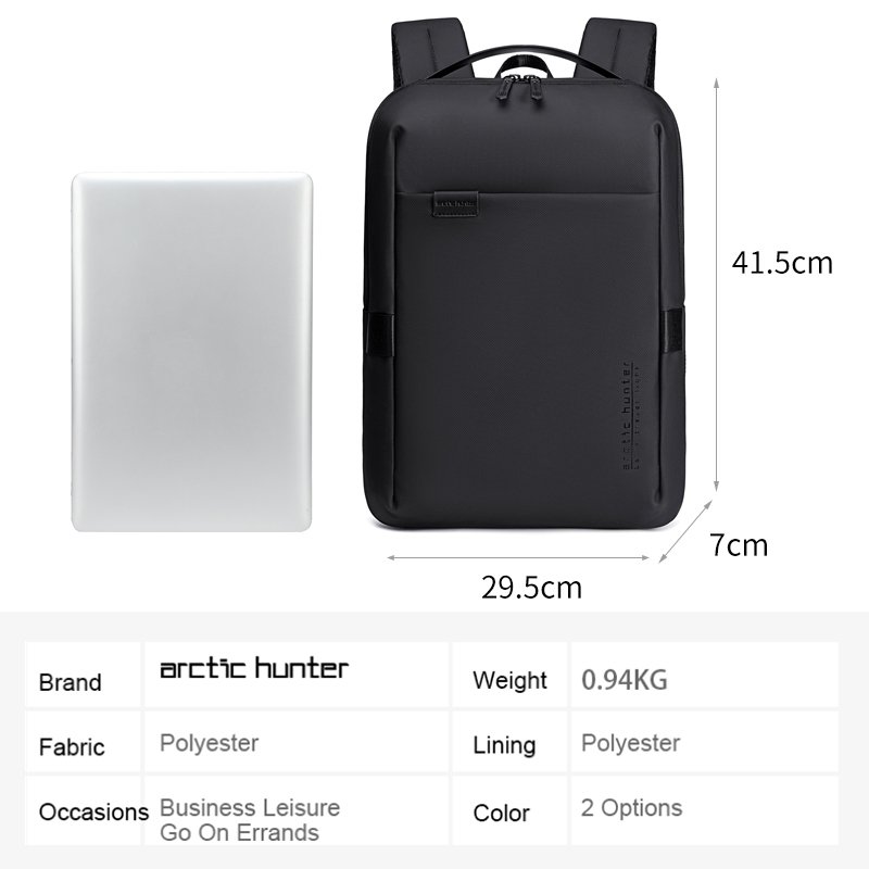 2023 ARCTIC HUNTER with USB Comfortable Breathable Best Selling Laptop Backpack Outdoor Multi Function Waterproof mochila