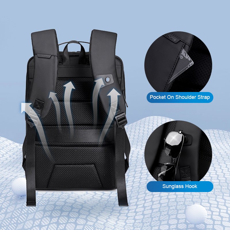 2023 ARCTIC HUNTER with USB Comfortable Breathable Best Selling Laptop Backpack Outdoor Multi Function Waterproof mochila